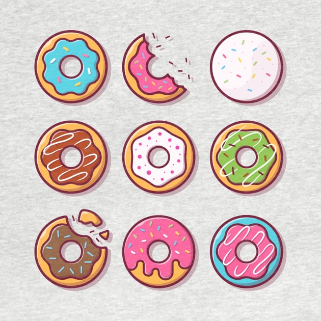 Doughnut Donuts Collection Cartoon by Catalyst Labs